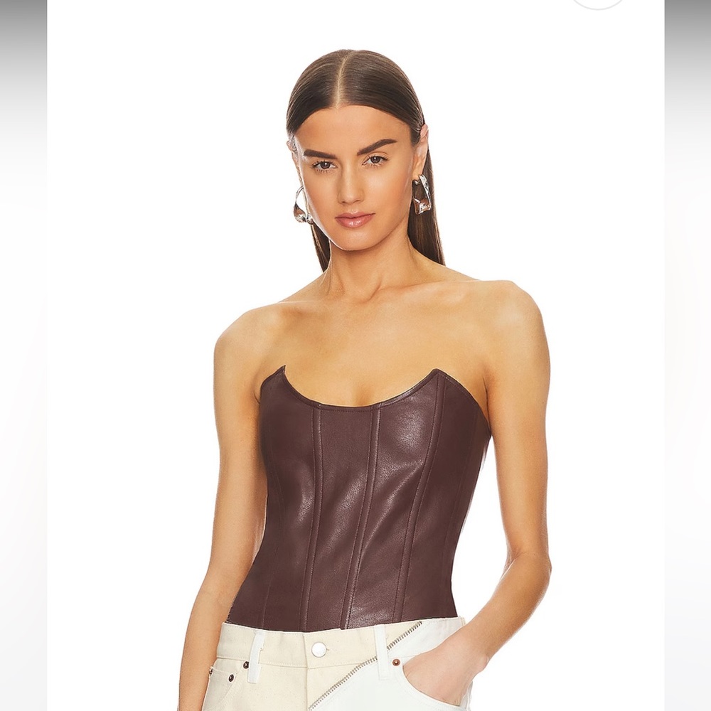 Miaou leia corset in brown